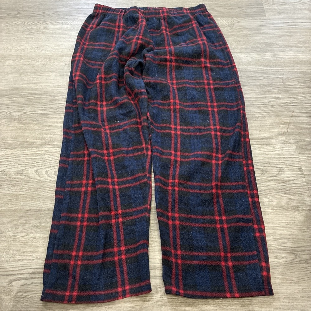 I5 Apparel Blue Black & Red Fleece Pajama Pants | Size XL